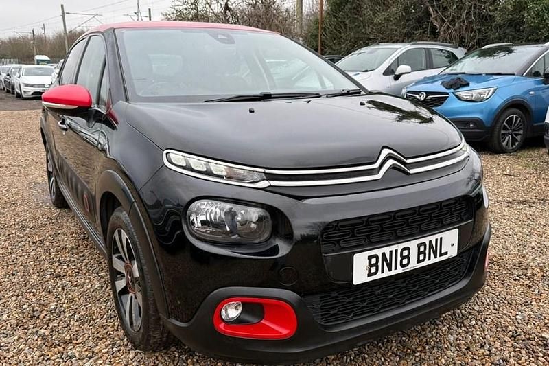 Used Citroën C3 Flair 100 HP (73 kW) 2018 Black Hatchback