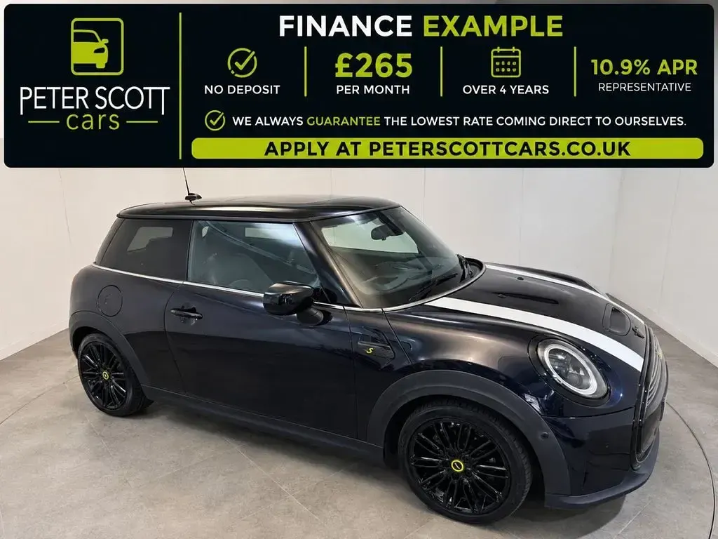 Used Mini Cooper SE Hatch 135 kW (184 HP) 2021 Black Hatchback