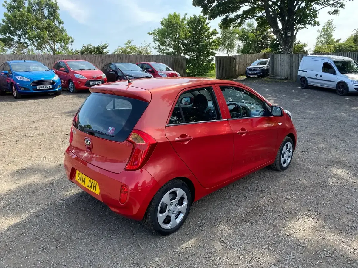 Used Kia Picanto 2014 Red Hatchback