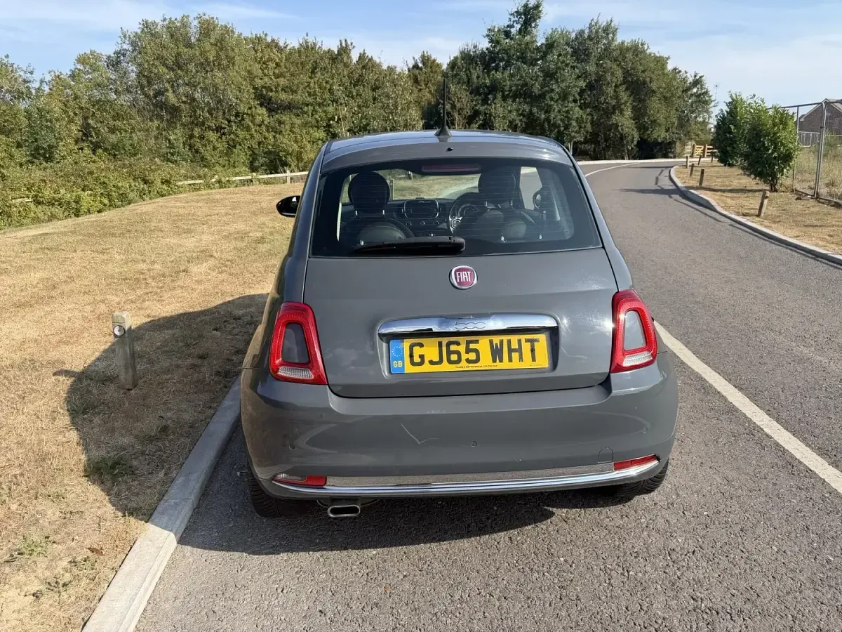 Used Fiat 500 Lounge 69 HP (50 kW) 2015 Grey Hatchback