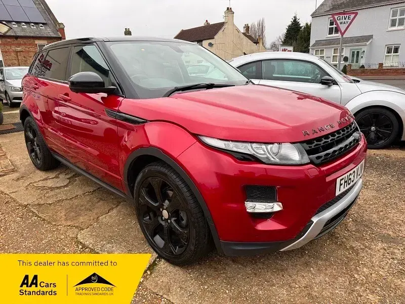 Used Land Rover Range Rover evoque Dynamic 188 HP (138 kW) 2014 Red SUV