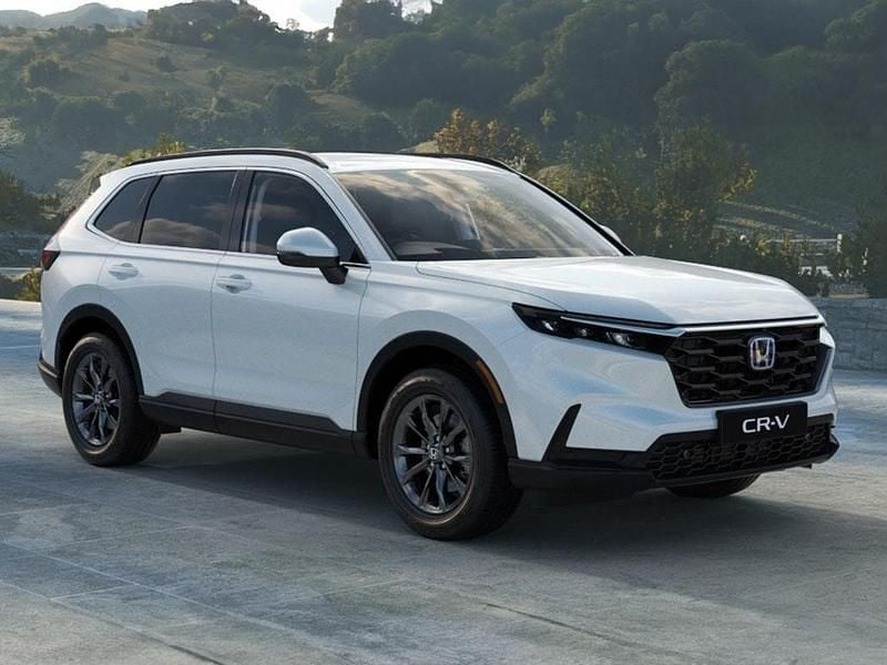 Platinum white New 2025 Honda CR-V Elegance SUV | £37,500 (Super price) - Image 1/4