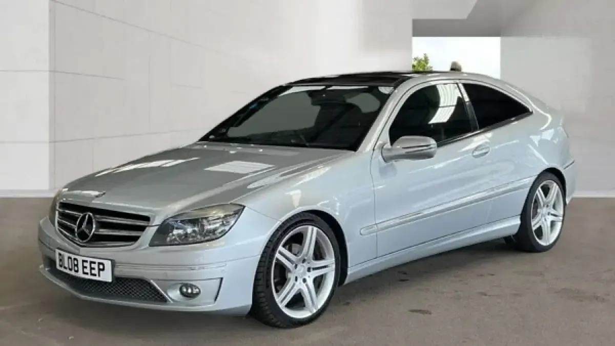 Used Mercedes CLC180 2008 Silver Coupe