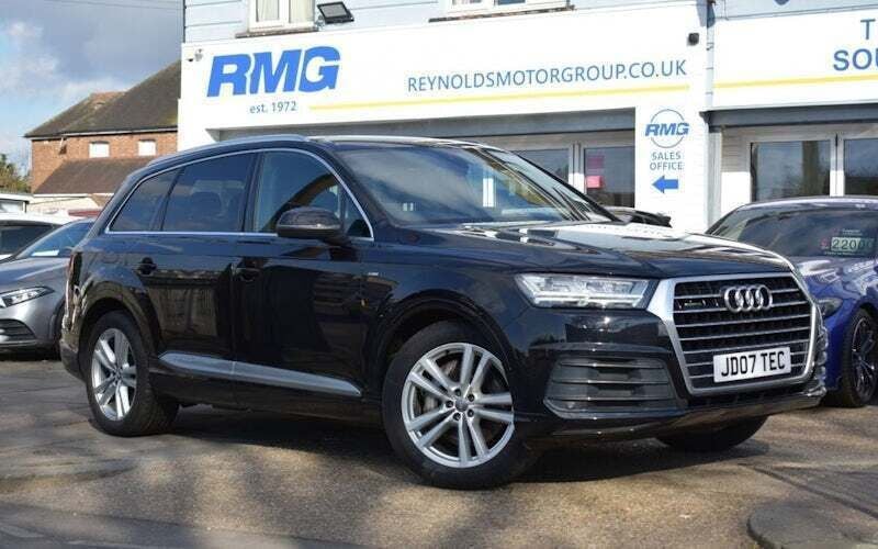 Black Used 2019 Audi Q7 S-Line SUV | £25,999 (Super price) - Image 1/3