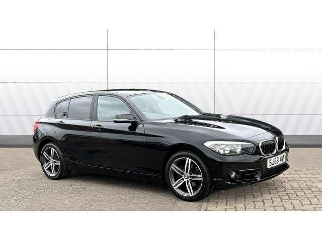 Black Used 2018 BMW 118 Sport Line Hatchback | £9,995 (Fair price) - Image 1/4