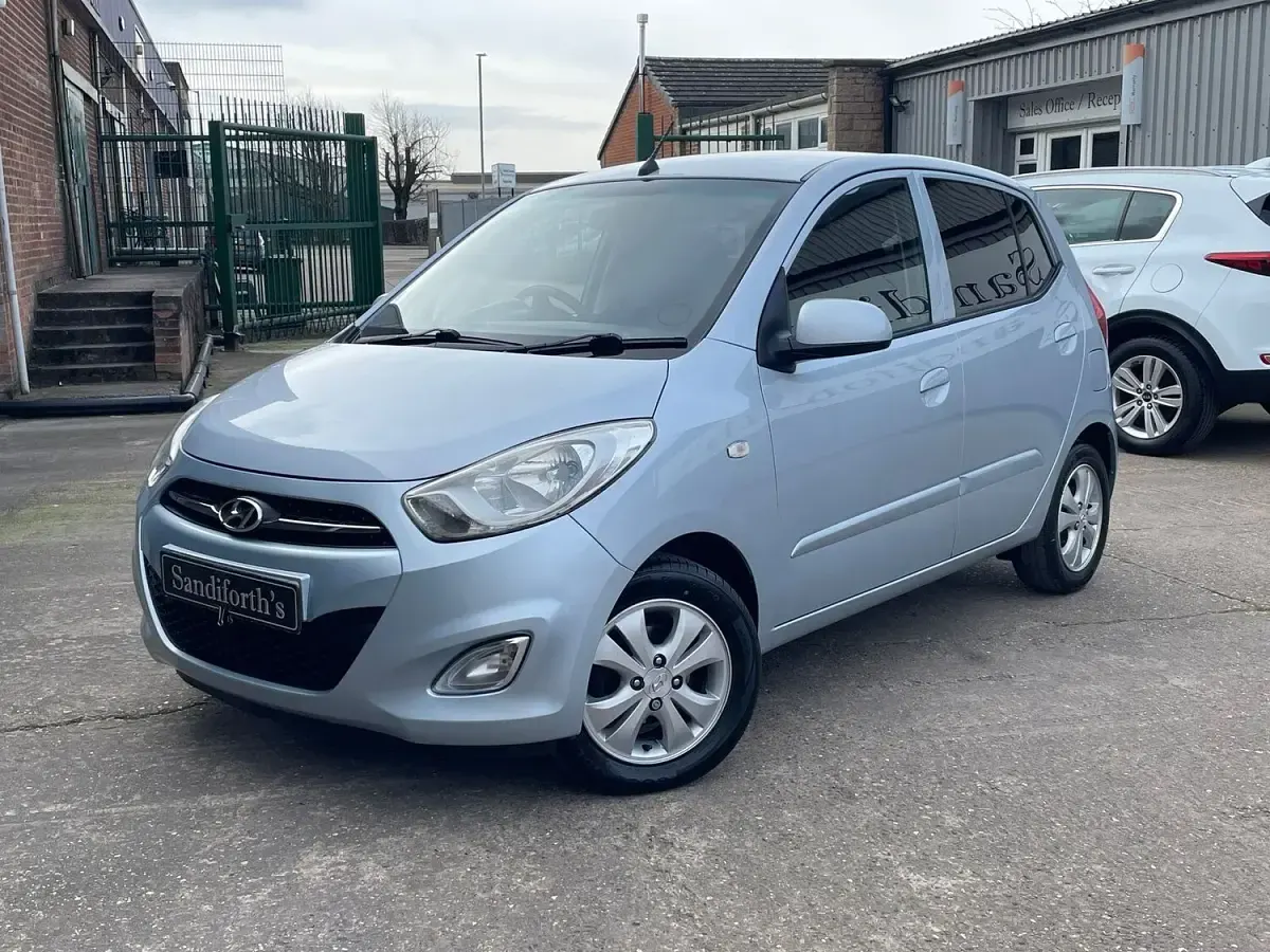 Używany Hyundai i10 Active 86 KM (63 kW) 2012 Srebrny Hatchback