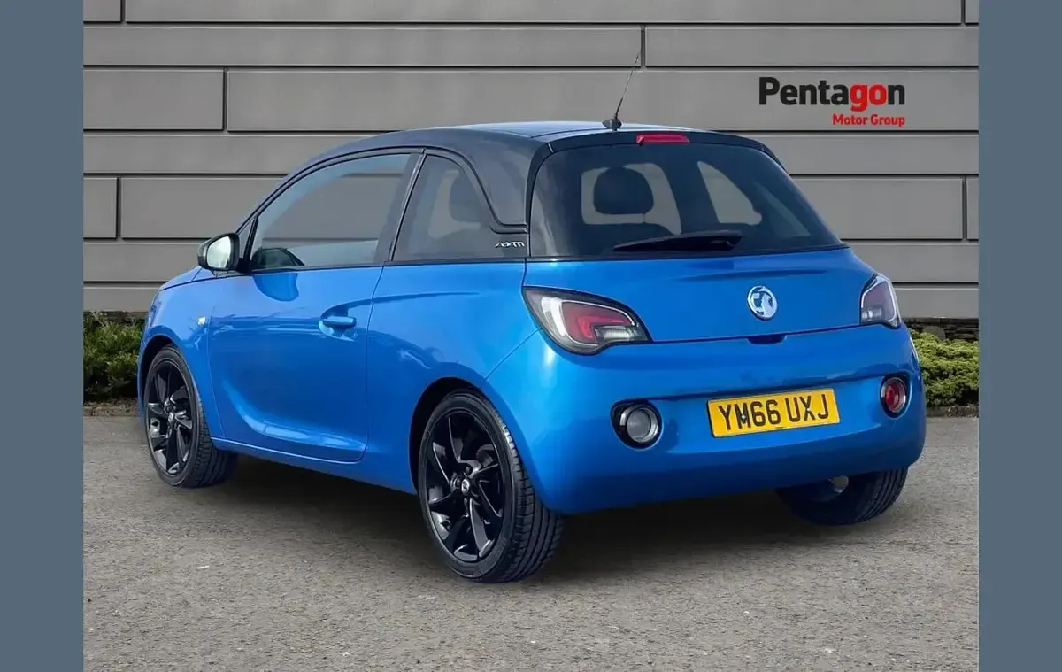 Used Vauxhall Adam 68 HP (50 kW) 2017 Blue Hatchback