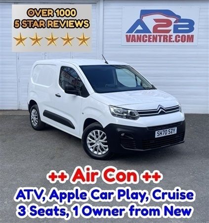 White Used 2020 Citroën Berlingo MPV | £11,976 (Expensive) - Image 1/1