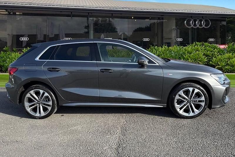 New Audi A3 Sportback e-tron S-Line 204 HP (150 kW) 2025 Grey Hatchback