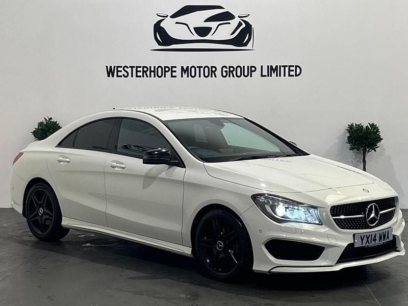 White Used 2014 Mercedes CLA200 AMG Sedan | £13,000 (Fair price) - Image 1/4
