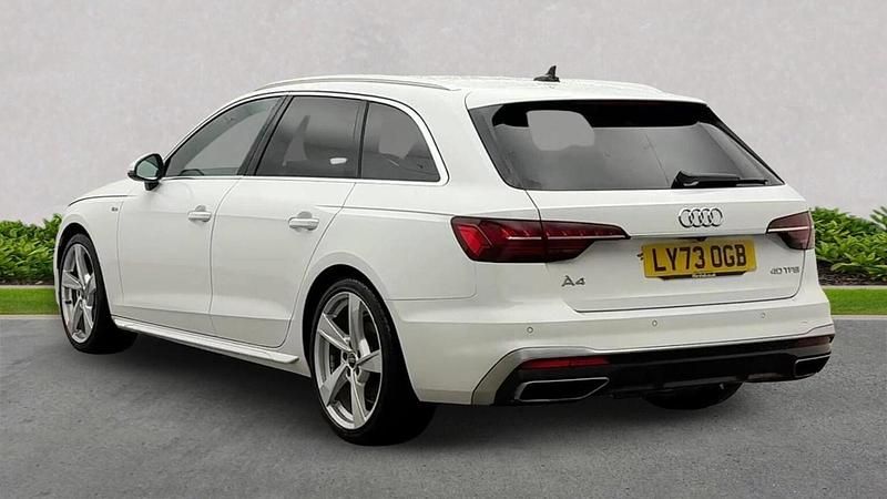 Używany Audi A4 S-Line 204 KM (150 kW) 2024 Biały Kombi