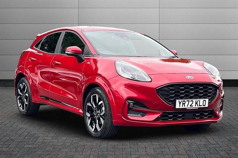 Fantastic red Used 2022 Ford Puma ST-Line X Hatchback | £18,600 (Fair price) - Image 1/3