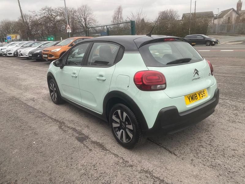 Used Citroën C3 Feel 2018 Green Hatchback