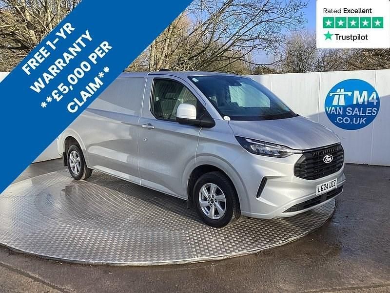 Used Ford Transit Custom Limited 136 HP (100 kW) 2024 Silver Van