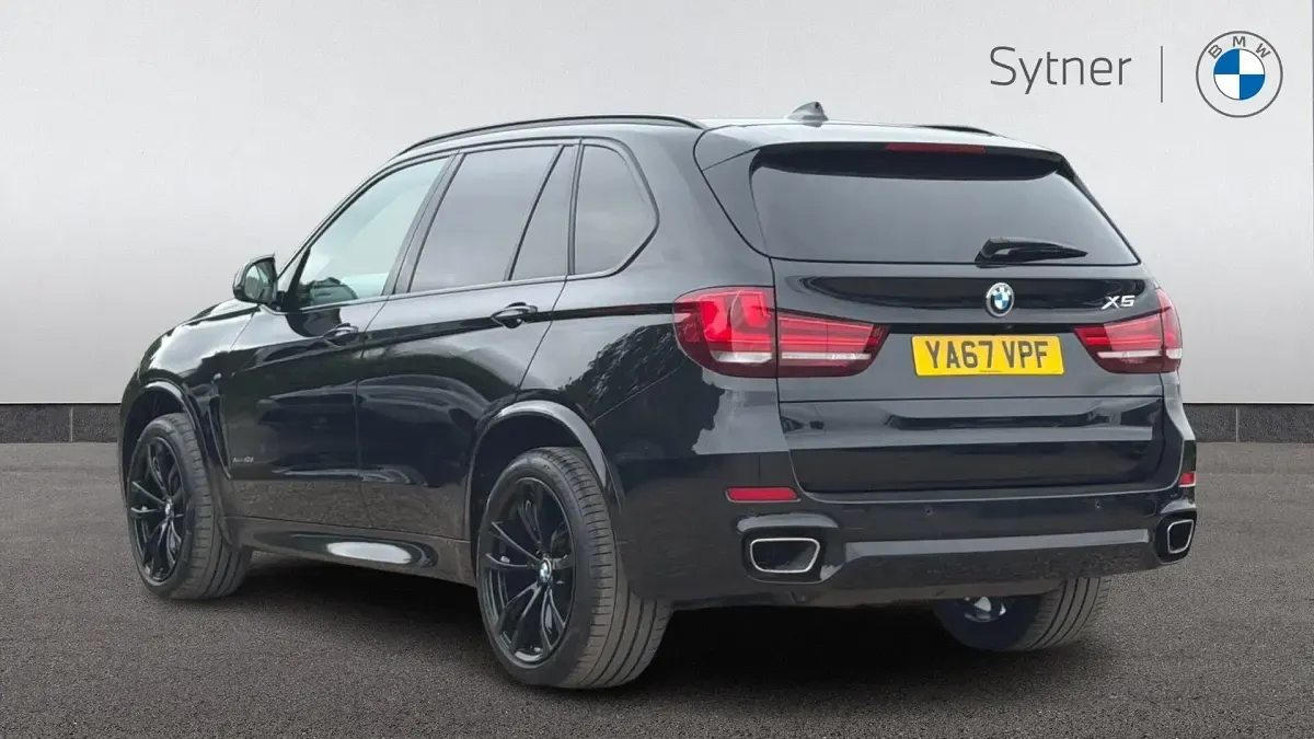 Used BMW X5 M Sport 313 HP (230 kW) 2017 Black SUV