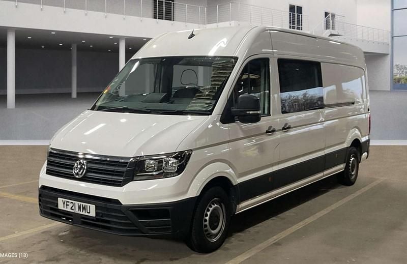 Used VW Crafter Trendline 140 HP (102 kW) 2021 White Van