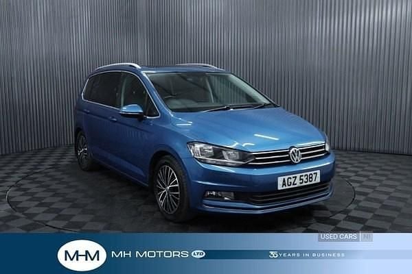 Blue Used 2016 VW Touran SEL MPV | £10,995 (Fair price) - Image 1/4