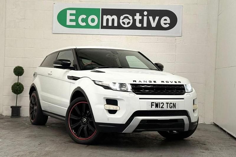White Used 2012 Land Rover Range Rover evoque Dynamic Coupe | £6,267 (Good price) - Image 1/1