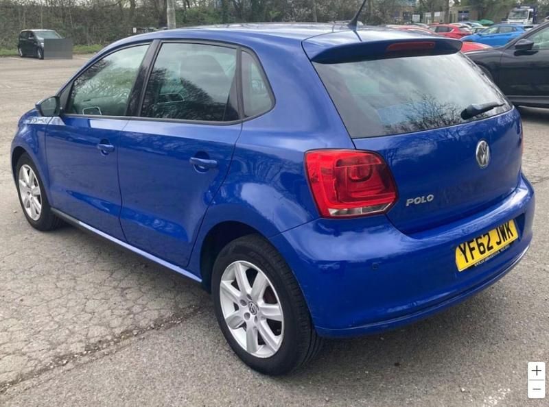 Used VW Polo Match 60 HP (44 kW) 2013 Blue Hatchback