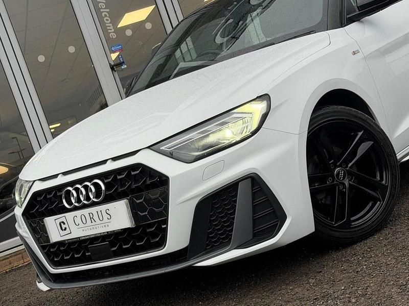 Used Audi A1 Sportback S-Line 2019 White Hatchback
