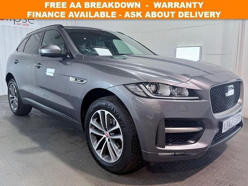 Grey Used 2017 Jaguar F-Pace R-Sport SUV | £14,995 (Fair price) - Image 1/3