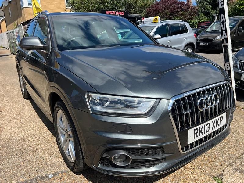 Grey Used 2013 Audi Q3 S-Line SUV | £8,195 (Fair price) - Image 1/4