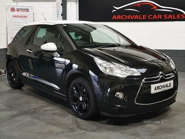 Black Used 2014 Citroën DS3 Hatchback | £5,395 (A bit pricey) - Image 1/4