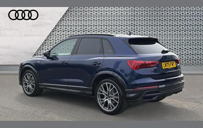 Used Audi Q3 Black Edition 150 HP (110 kW) 2025 Blue SUV
