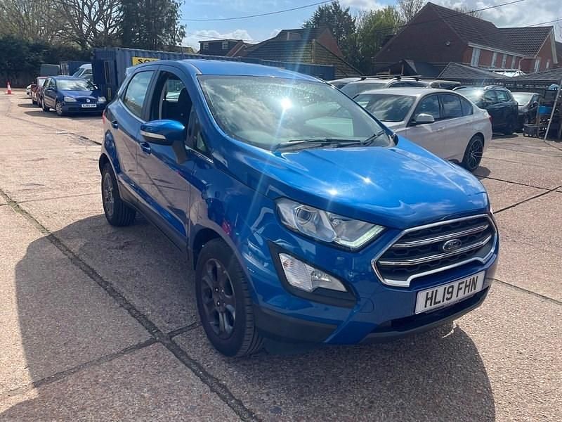 Used Ford Ecosport Zetec 100 HP (73 kW) 2019 Blue SUV
