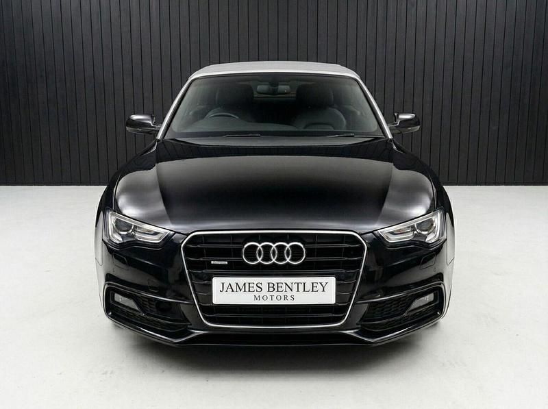 Used Audi A5 Cabriolet S-Line 2015 Black Cabriolet
