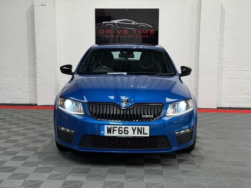 Used Skoda Octavia vRS 2016 Blue Hatchback