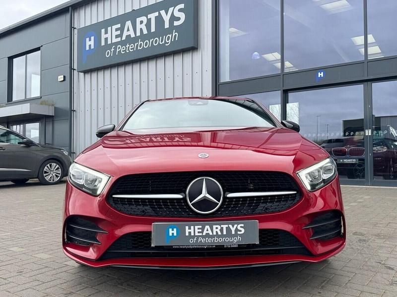Used Mercedes A250 Executive 218 HP (160 kW) 2021 Red Hatchback