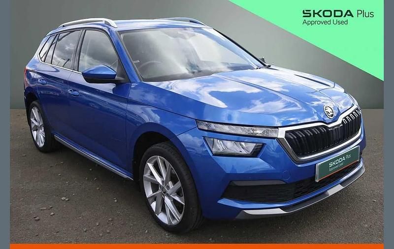 Used Skoda Kamiq SE L Executive 108 HP (79 kW) 2023 Blue SUV