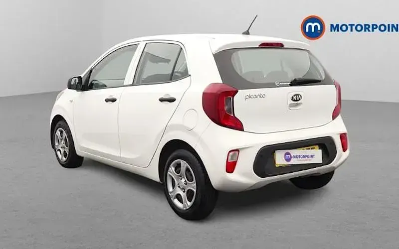 Used Kia Picanto 67 HP (49 kW) 2018 White Hatchback