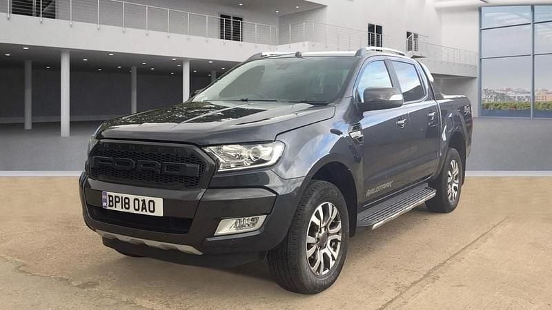 Grey Used 2018 Ford Ranger Wildtrack Pickup | £11,995 (Super price) - Image 1/4