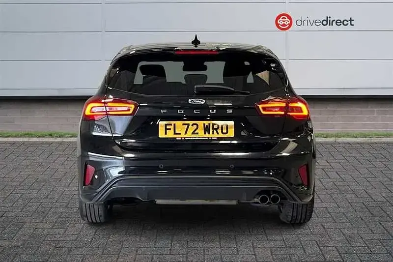 Begagnad Ford Focus ST-Line 2018 Blå Halvkombi