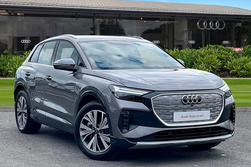 Grey Used 2024 Audi Q4 e-tron Sport SUV | £32,995 (Super price) - Image 1/4
