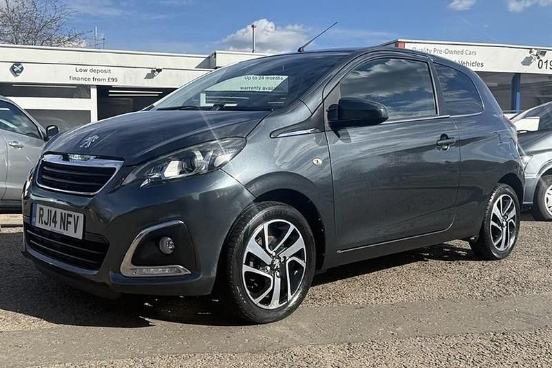 Used Peugeot 108 Allure 82 HP (60 kW) 2014 Grey Hatchback