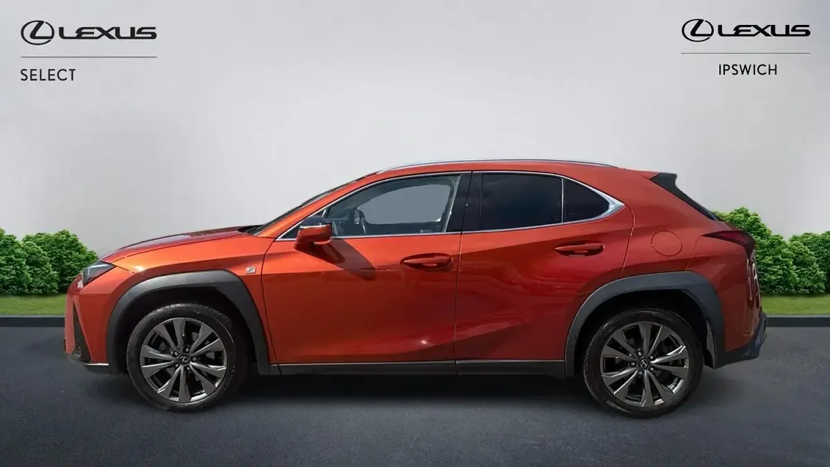 Used Lexus UX 250h Sport Design Packet 2023 Orange SUV