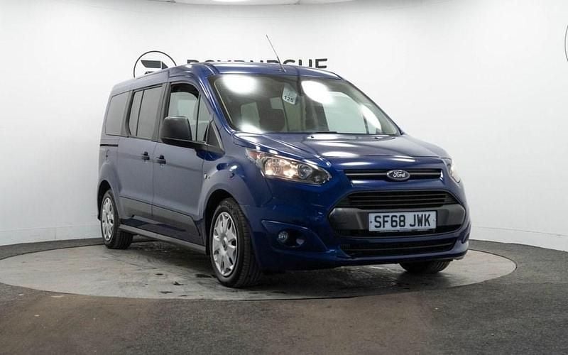 Blue Used 2018 Ford Tourneo Zetec MPV | £8,750 (Good price) - Image 1/4