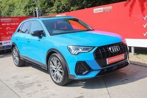 Blue Used 2020 Audi Q3 Advanced SUV | £26,890 (Good price) - Image 1/3