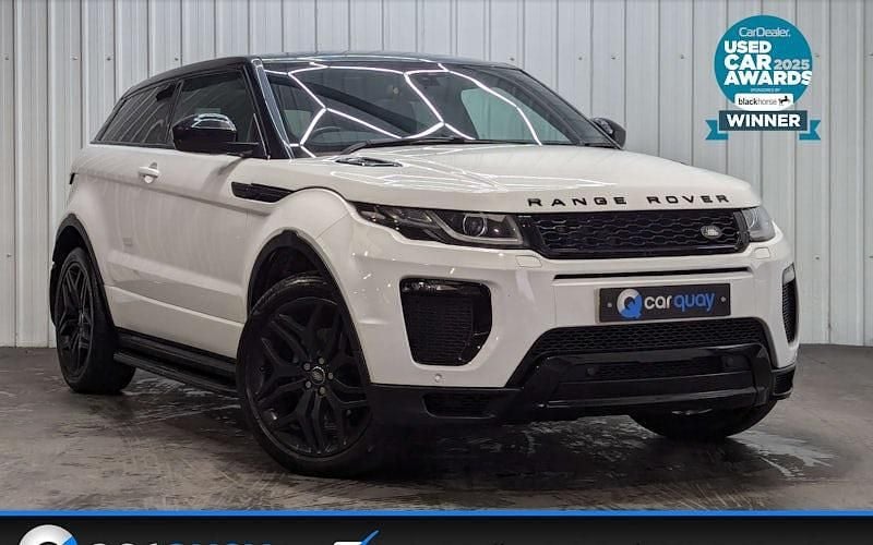 Used Land Rover Range Rover evoque HSE Dynamic 179 HP (131 kW) 2016 White Coupe
