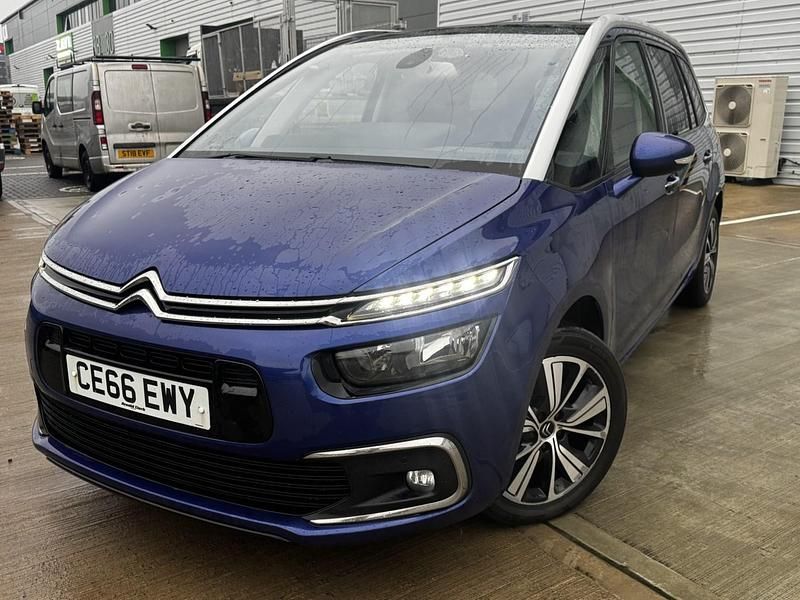 Used Citroën Grand C4 Picasso Flair 120 HP (88 kW) 2016 Blue MPV