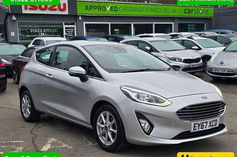 Silver Used 2017 Ford Fiesta Zetec Hatchback | £4,999 (Expensive) - Image 1/1