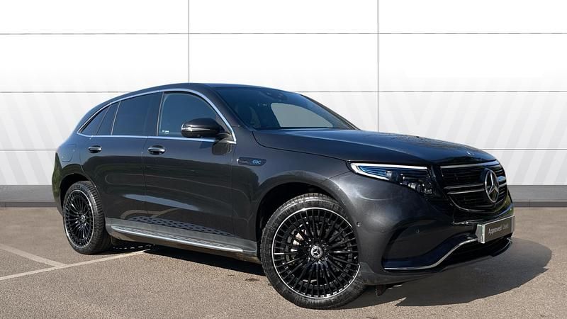 Used Mercedes EQC400 AMG Line Premium Plus 300 kW (408 HP) 2021 Grey SUV