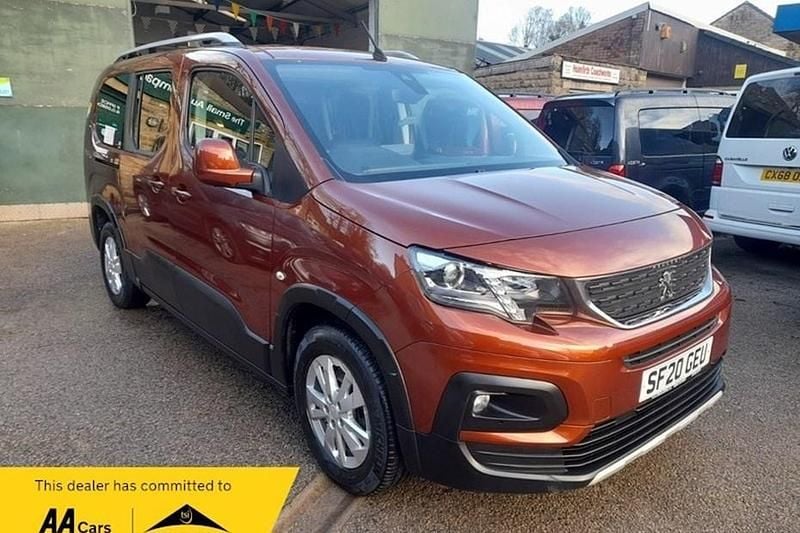Bronze Used 2020 Peugeot Rifter Allure MPV | £13,475 (Good price) - Image 1/1