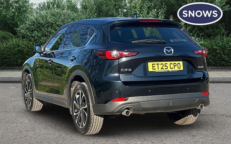 Used Mazda CX-5 Exclusive-Line 165 HP (121 kW) 2025 Jet black SUV