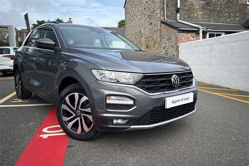 Grey Used 2021 VW T-Roc Active SUV | £19,595 (Fair price) - Image 1/4