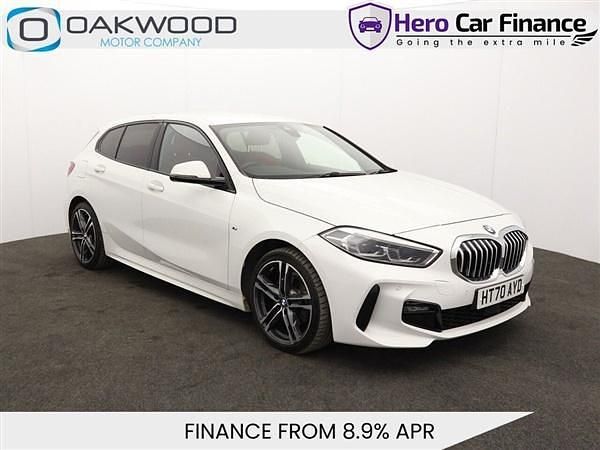 White Used 2021 BMW 116 M Sport Hatchback | £18,274 (Expensive) - Image 1/2