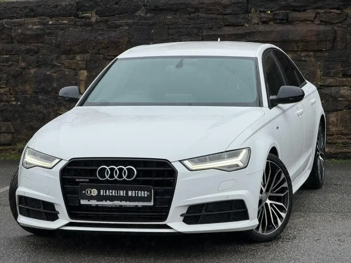 Used Audi A6 Black Edition 272 HP (200 kW) 2018 White Sedan